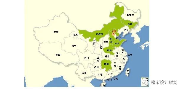 零售区设计效果图,让人惊艳的超市设计