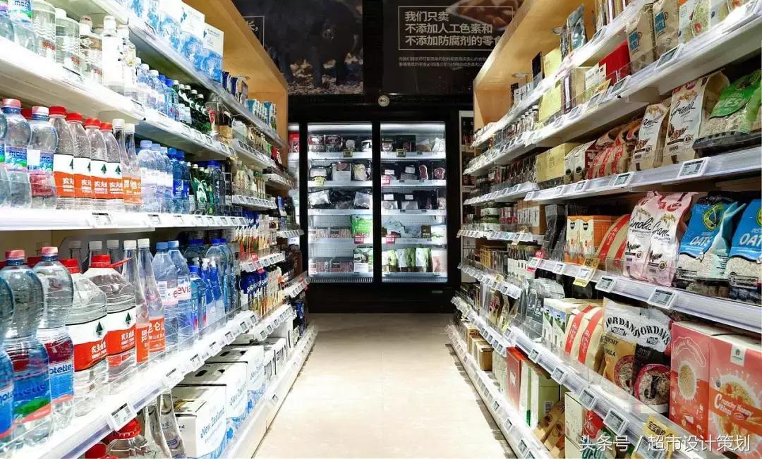 零售区设计效果图,让人惊艳的超市设计