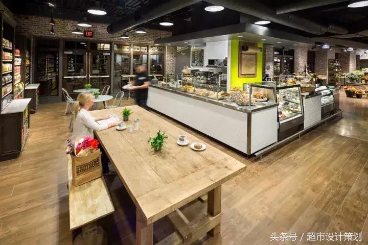 零售区设计效果图,让人惊艳的超市设计