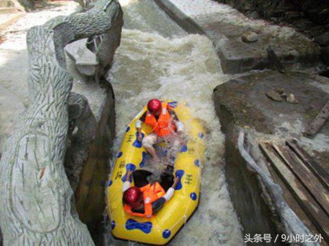 惠州最刺激的漂流,惠州南昆山川龙峡漂流