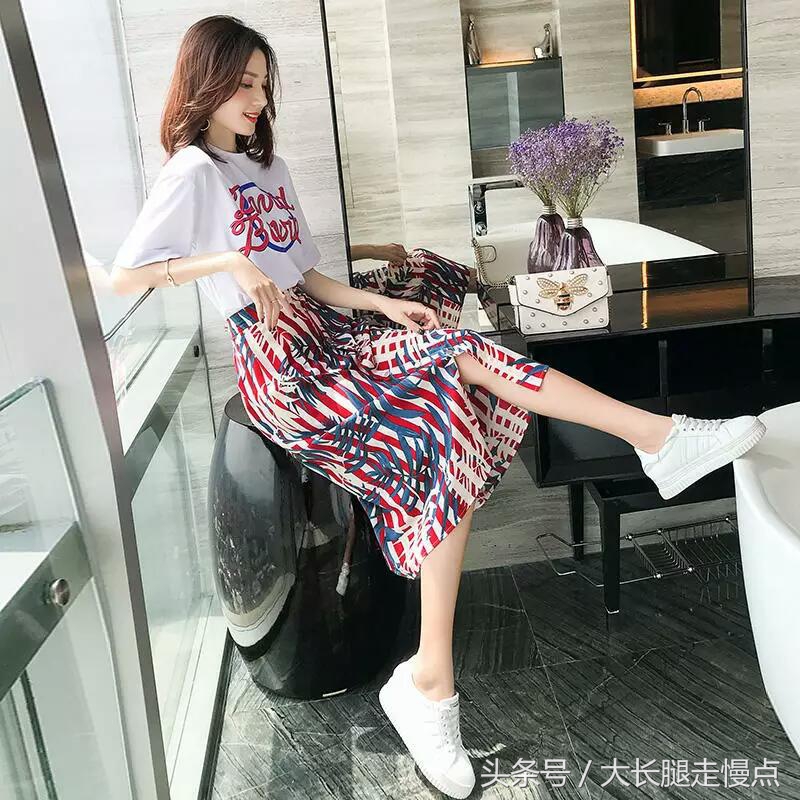 雪纺裙今夏最流行,半身裙夏季高级感穿搭