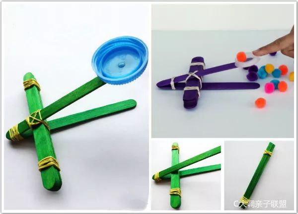 用雪糕棒做的最好玩的游戏,幼儿雪糕棒游戏创意视频
