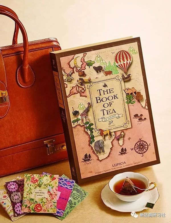 单凭颜值，这个岛国茶叶品牌就可以C位出道！