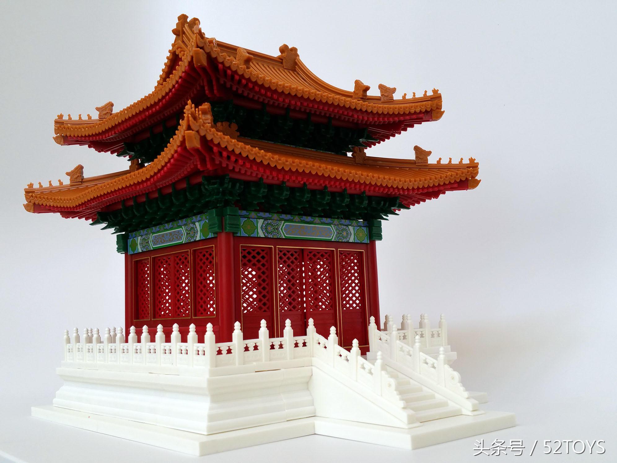 古建筑手办,中国古建筑手办