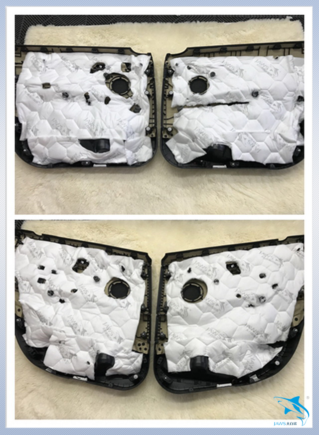 重庆车改坊汽车隔音改装宝马X1改装大白鲨隔音难得的安静