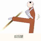 舞蹈老师练习舞蹈压腿,压腿练习正确方法