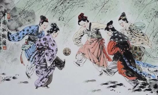 形容中国足球的诗句,足球和蹴鞠的诗词