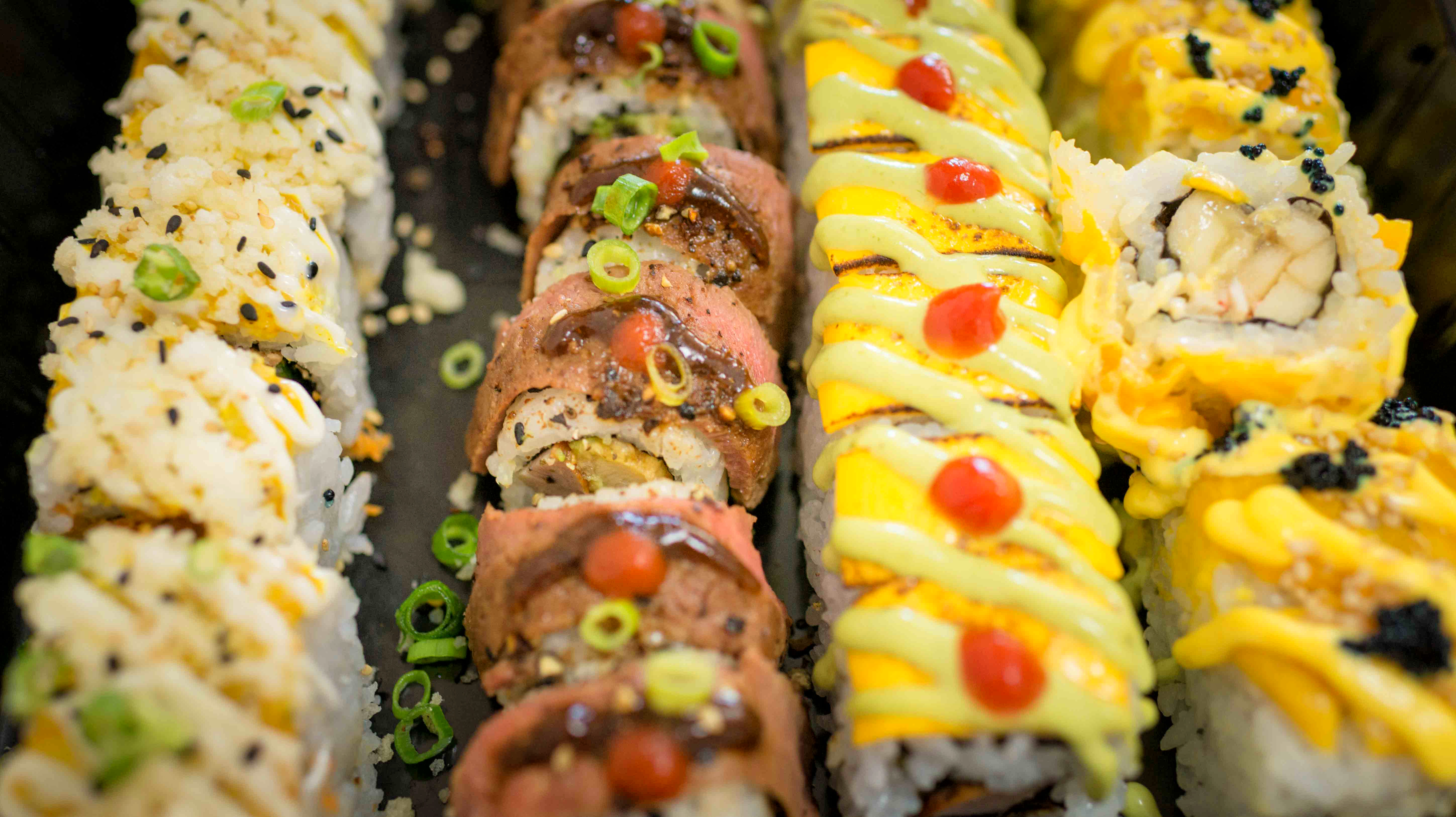 哈尔滨第一家美式寿司外卖世界杯的标配