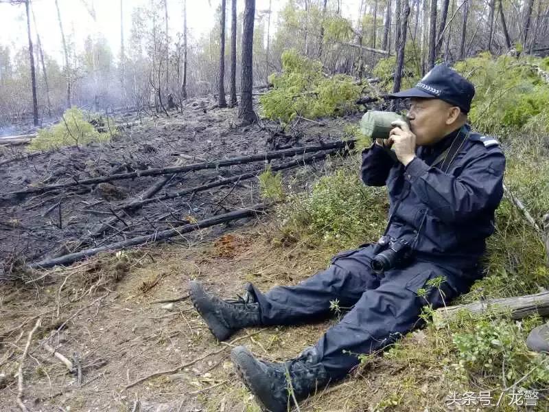 「龙江警风」烈火中逆行的“警察蓝”