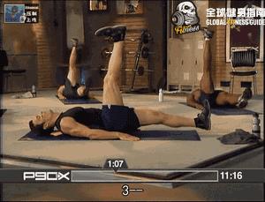 国外腹肌撕裂者90天纪录,腹肌撕裂者跟练