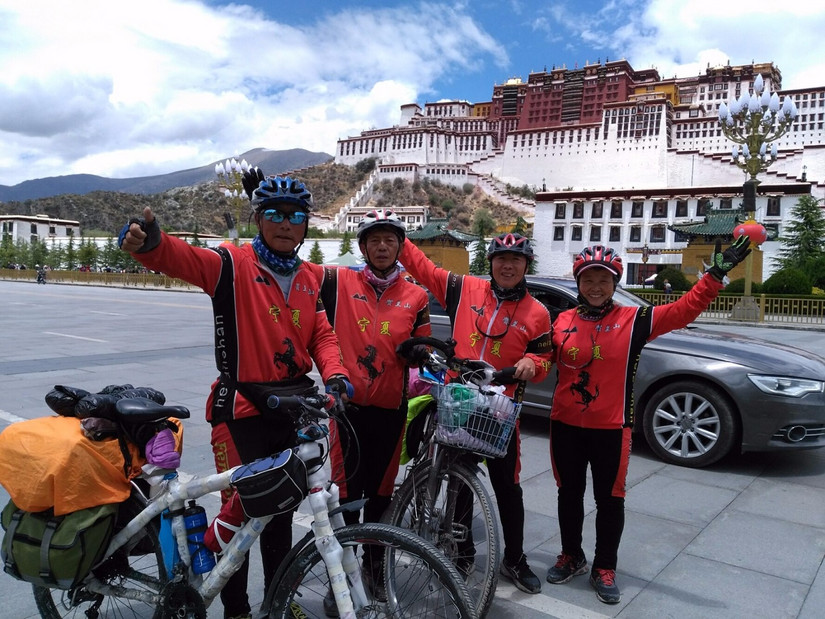 骑行西藏再见拉萨,骑行西藏游览拉萨八廓街