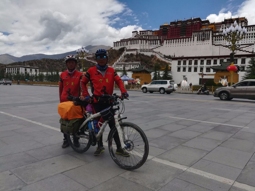 骑行西藏再见拉萨,骑行西藏游览拉萨八廓街