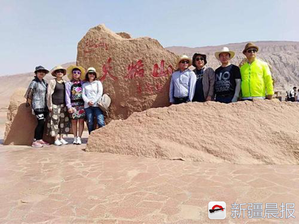 4月份火焰山的温度,新疆火焰山地表温度好高