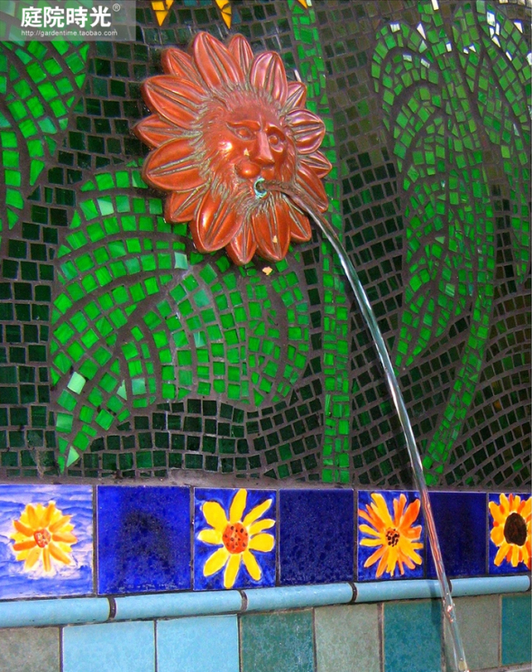 马赛克家装应用,景观马赛克的优点