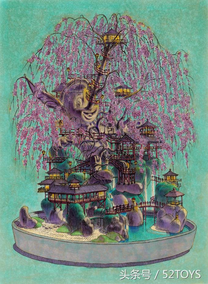 日本经典美术作品,日本山上的美术作品欣赏