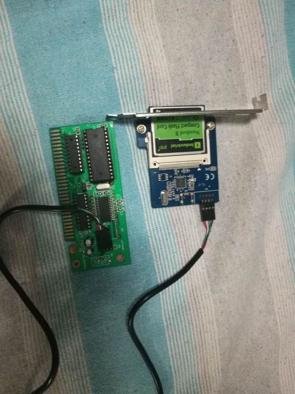 IBMPC/XT5160微机硬盘故障，用USB/CF卡替代