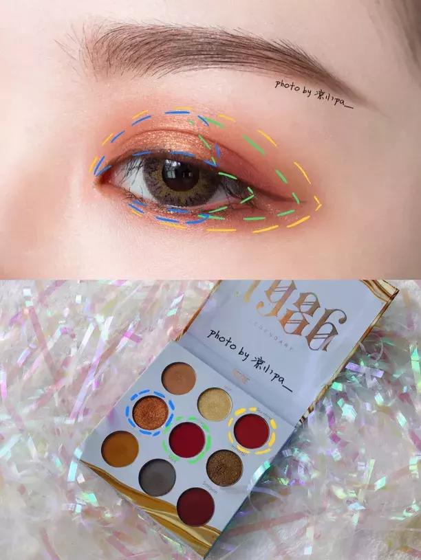 小众国货眼影品牌imagic测评,眼影盘推荐平价国货missrose