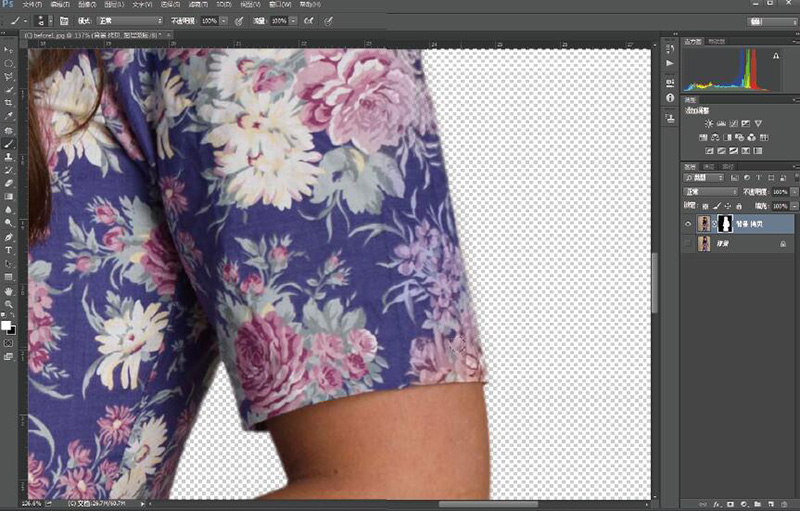 抠图换背景教程,照片抠图移花接木