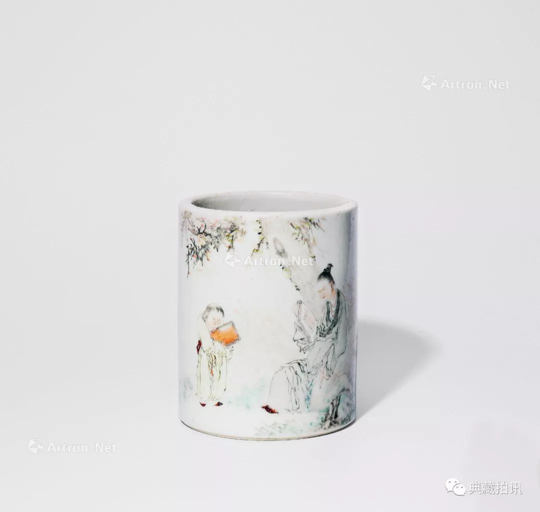 最新成交结果：中贸圣佳瓷艺丹青——近现代文人瓷专场