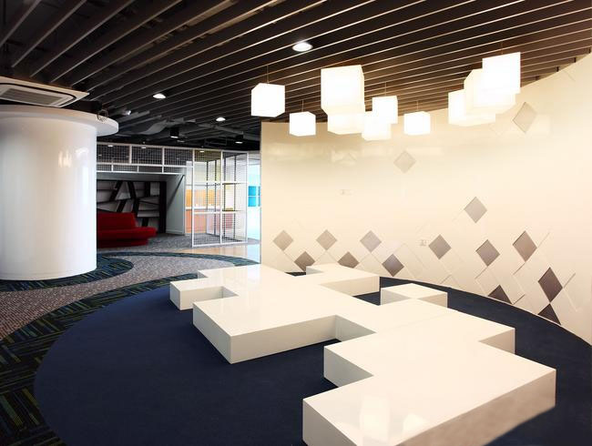 设计赏析——深圳市腾讯计算机系统有限公司大族办公区