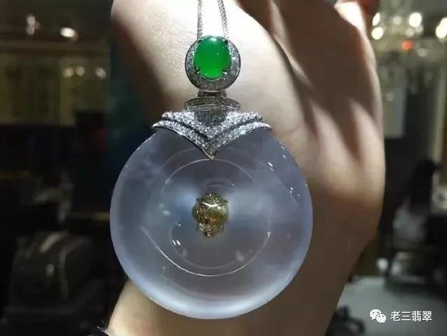 翡翠护身符平安扣,翡翠平安扣现代设计