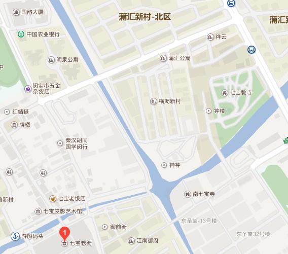 上海最近的古镇七宝老街,带你夜游上海七宝古镇