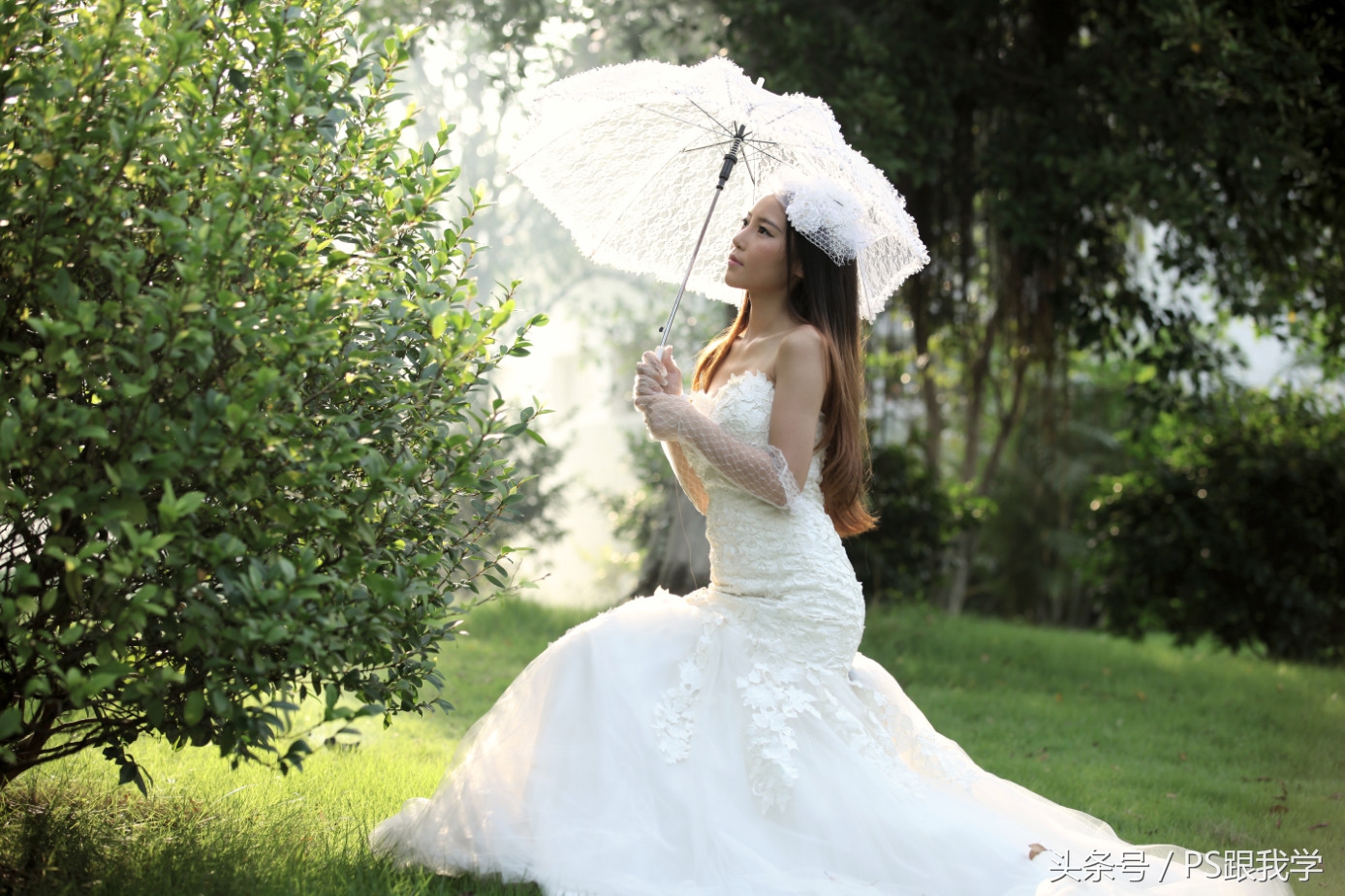 ps风景园林效果图教程,花园ps效果图教程