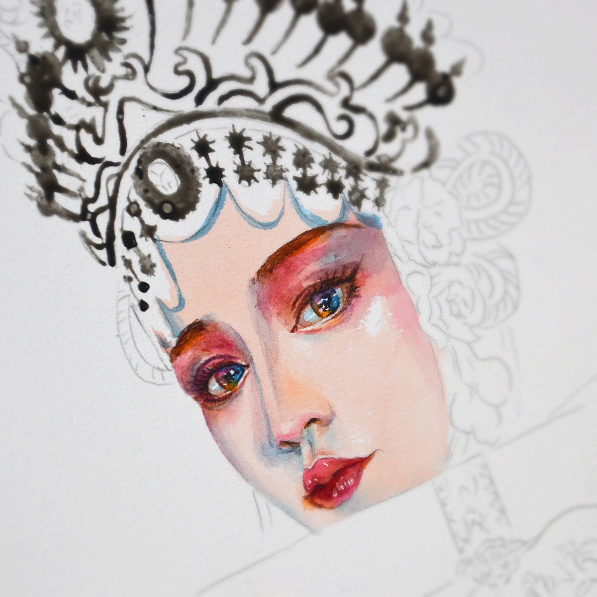 水彩的高端配色方法有哪些,水彩复古肤色怎么调配好看