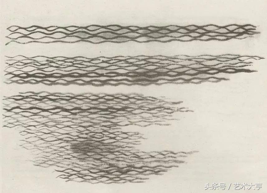 国画怎么画水中的山,画水国画教程