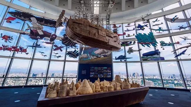 吉卜力天空之城完整版,吉卜力展飞行船