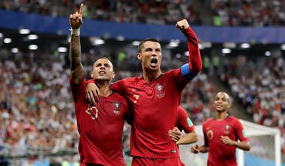 伊朗之战惊醒葡萄牙,“铁血队长”C罗与VV7并肩战斗到底