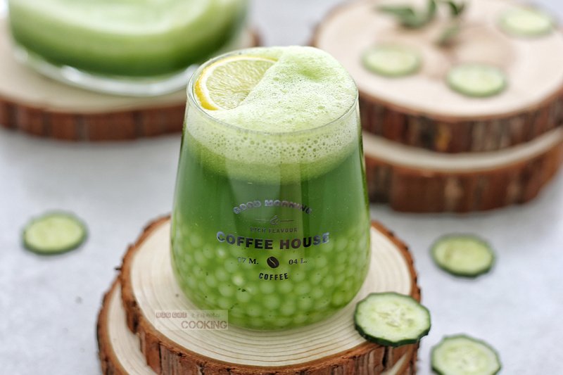 原来苦瓜汁这么好喝,夏天鲜榨苦瓜汁的做法