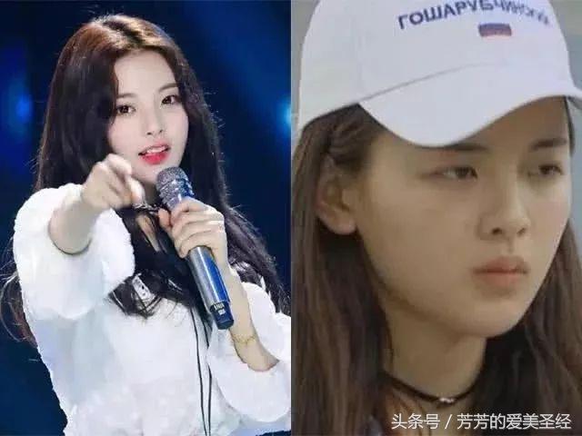 火箭少女各种造型,火箭少女脸上带钻的妆容