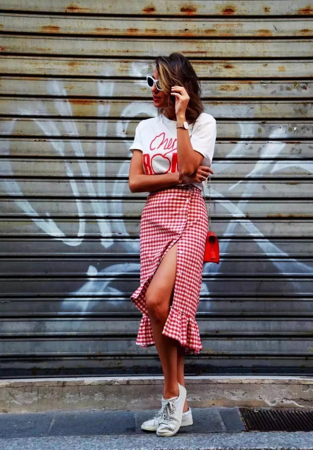 不显小腿粗的肉腿穿搭,显瘦穿搭大屁股粗腿