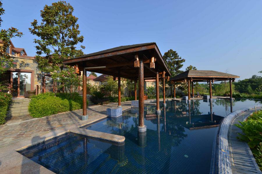 达州海明湖温泉,达州温泉景区