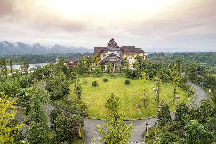 达州海明湖温泉,达州温泉景区