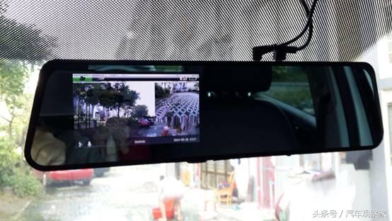 凌度行车记录仪后摄像头安装,行车记录仪安装后视镜后摄像头