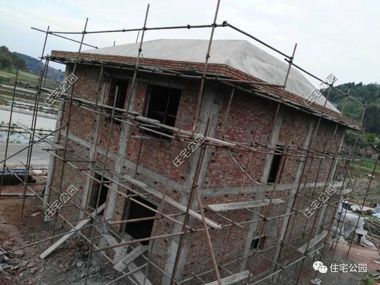 34万自建房施工队,中国最标准的自建房施工队