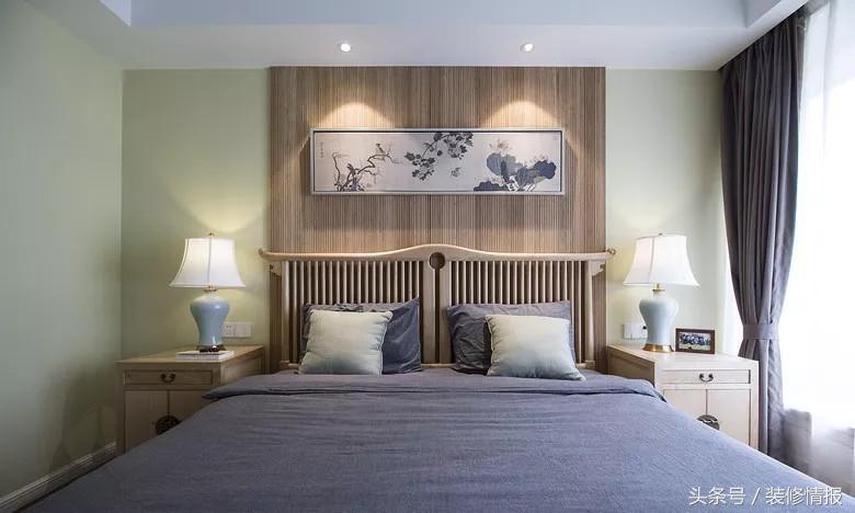 掉灰严重的墙怎么拯救,最实用最大气的卧室背景墙