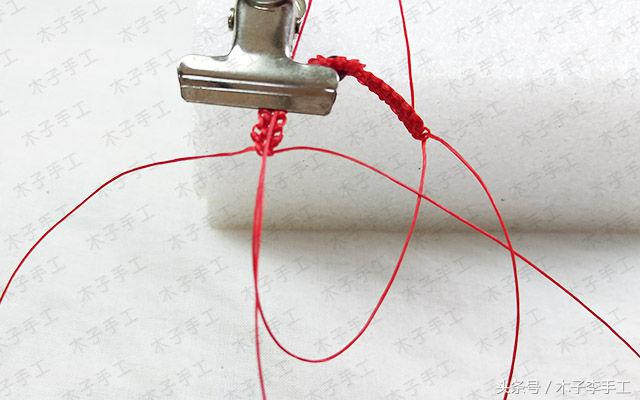 红绳戒指编法简单大气,红绳蝴蝶戒指编法教程
