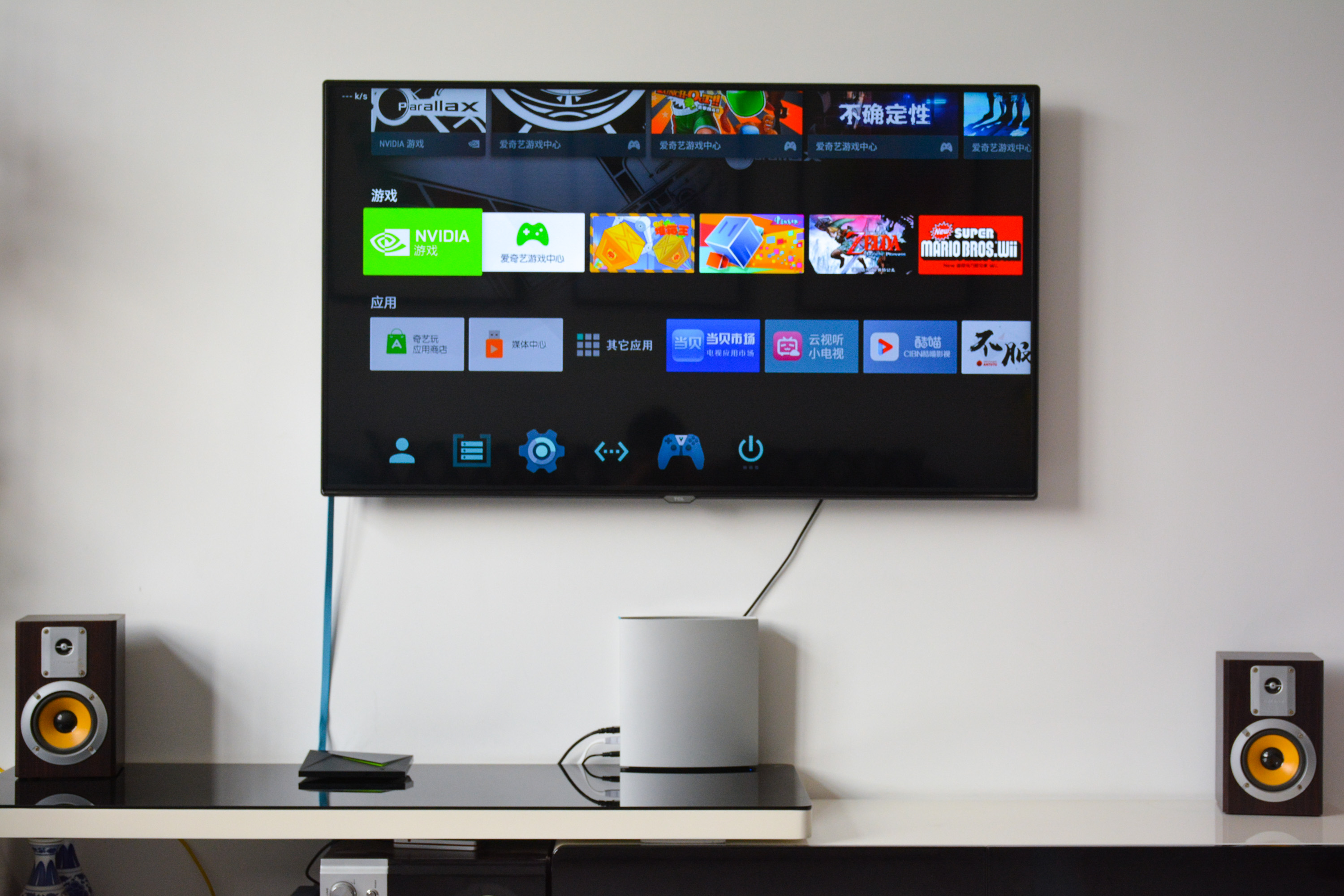 客厅娱乐中心,nvidiashieldtvpro2019款评测