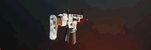 刺激战场最早的枪械皮肤m416,scar-l皮肤刺激战场