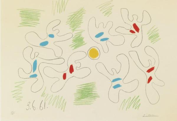 画笔之下,画笔底下的天空色彩