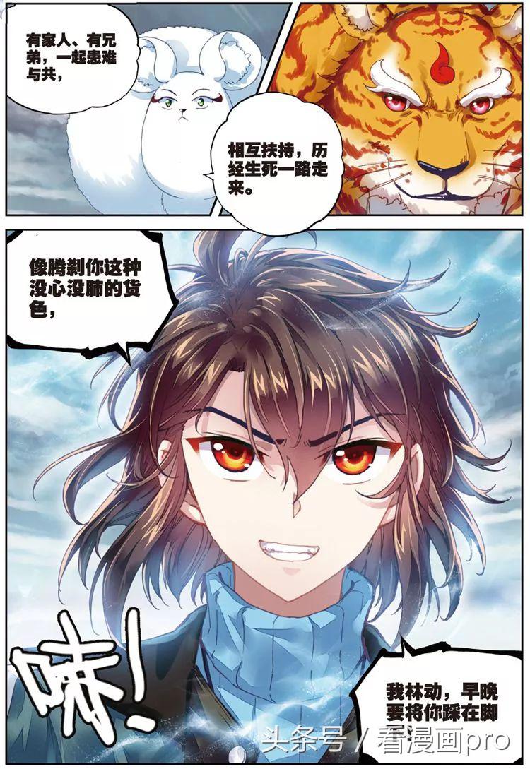 漫画武动乾坤林动招式表,林动什么时候突破造化境