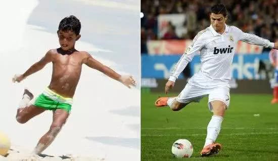 c罗的孩子和梅西孩子比赛,c罗的4个孩子