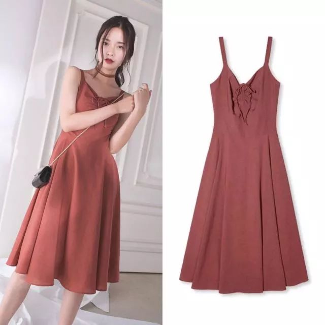 刘诗诗穿起今年最流行的连衣裙,打底连衣裙秋冬高级感刘诗诗同款