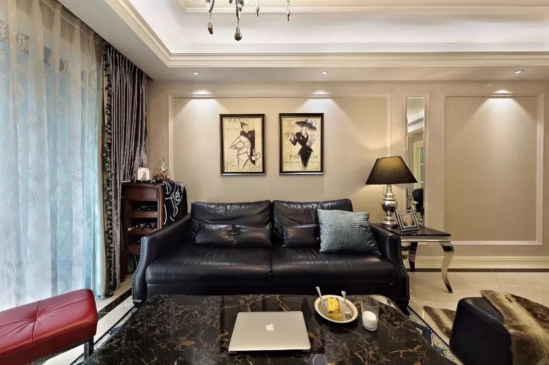 简约漂亮的沙发墙,轻奢简单沙发墙