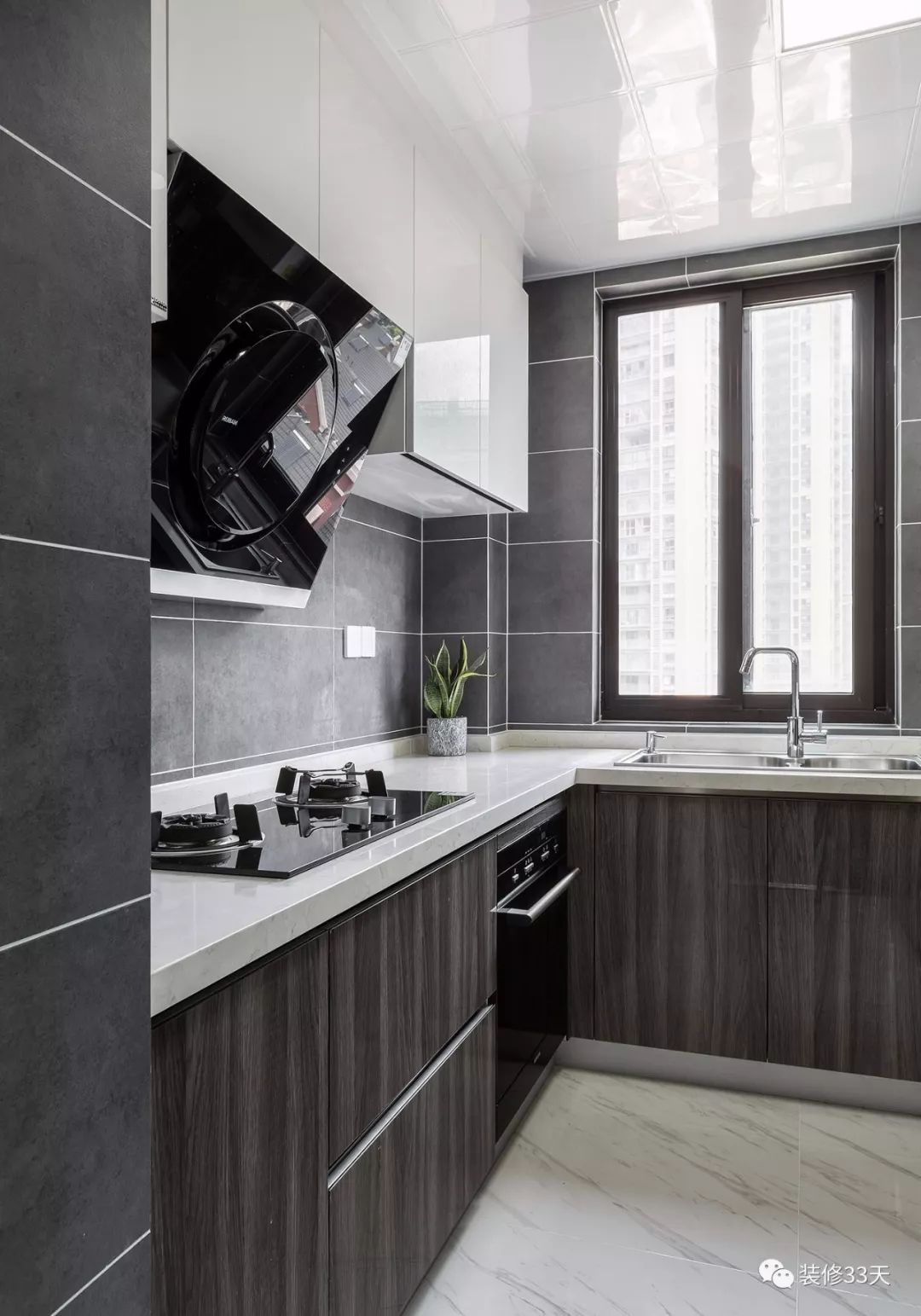 半包6万温馨的装修风格,6万装108平三室二厅一卫