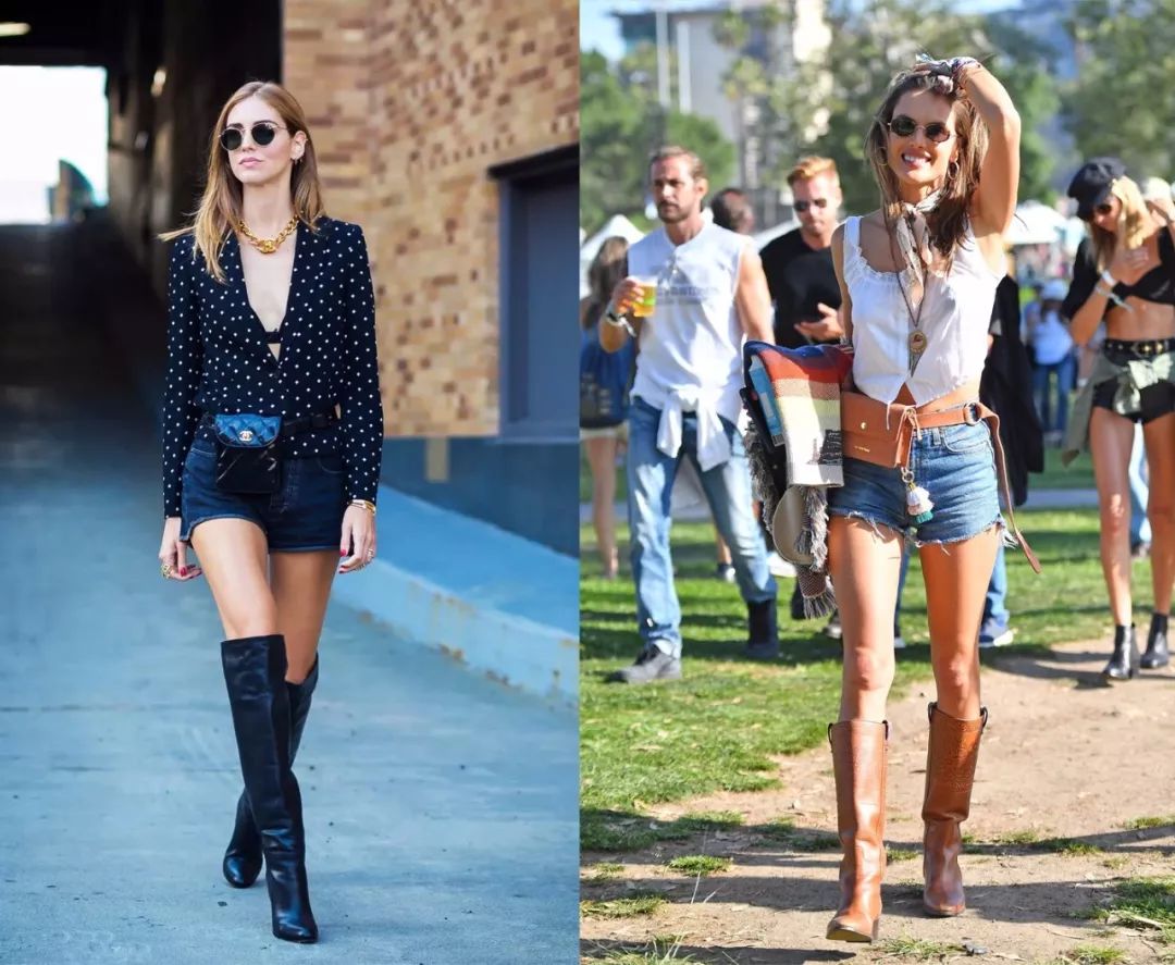 宽松牛仔短裤怎么穿才不显腿短,最适合自己的牛仔短裤