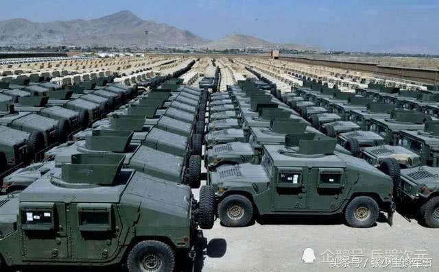 阿富汗军用悍马车,美军悍马车在阿富汗被袭击